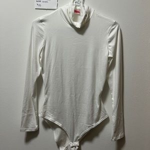 Pink Lily Turtle neck bodysuit